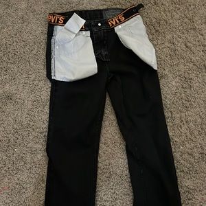 Black Levi pants size 12. Great condition